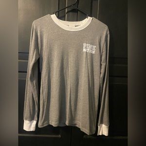 PINK Victoria’s Secret women’s xs grey long sleeve